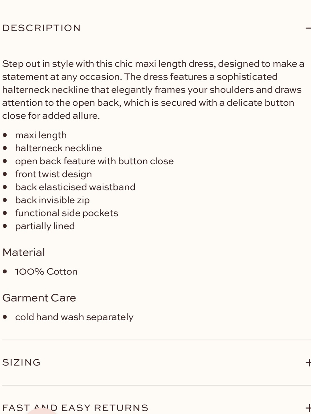 Light Blue Halter Maxi Dress - - Picture 14 of 15